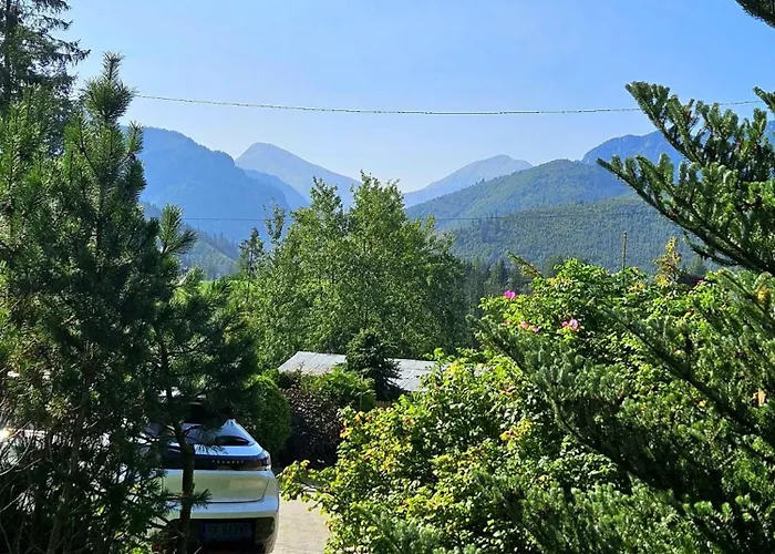 شقة Giewont Z Widokiem Na Gory - Split Ac, Private Terrace, Private Parking كوشتيليسكا